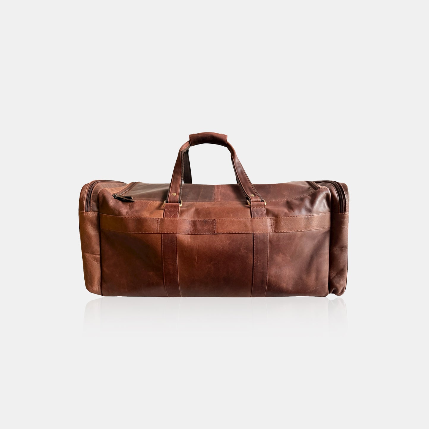Premium Leather Duffel Bag
